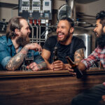 Photos des collaborateurs de Label blonde dans un moment de cohésion